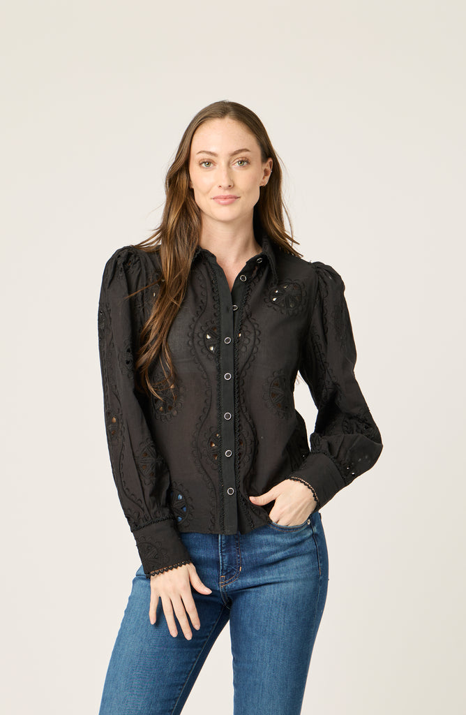 [color: black] LIANA TOP (Final Sale)