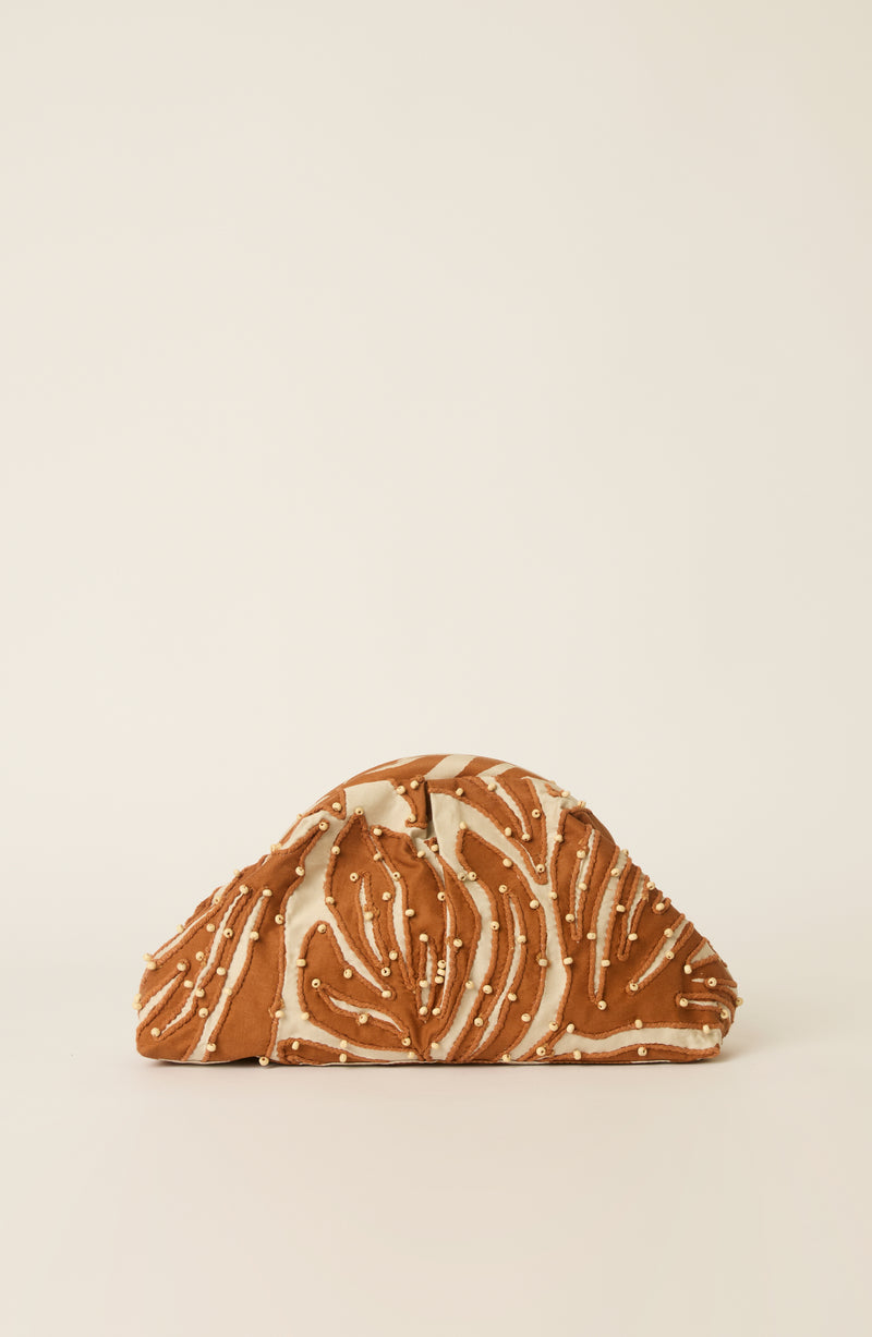 SOUTACHE CLUTCH