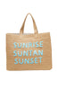 SUNRISE SUNSET TOTE