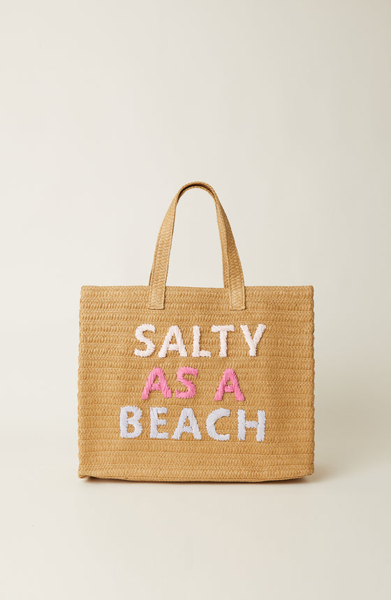 SALTY AS A BEACH TOTE