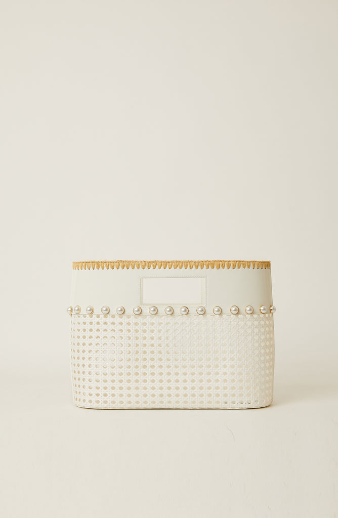 ELLIE SMALL PEARL TOTE (Final sale)