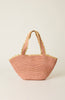 ODESA TOTE PINK NATURAL