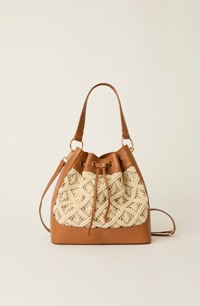 LOTUS DRAWSTRING BAG