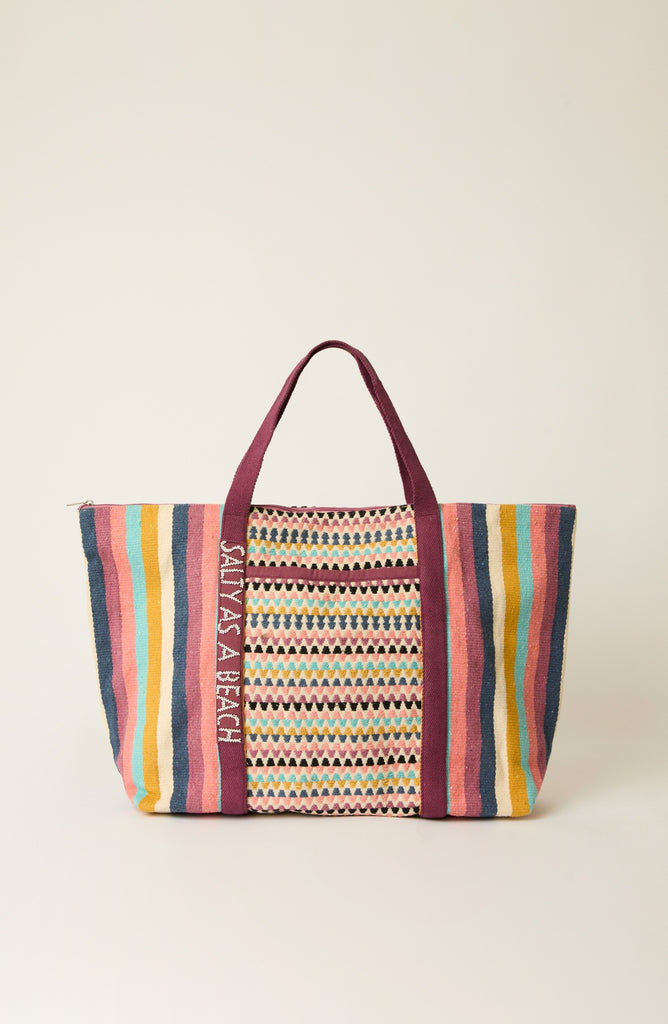 SALTY AS A BEACH CANVAS TOTE