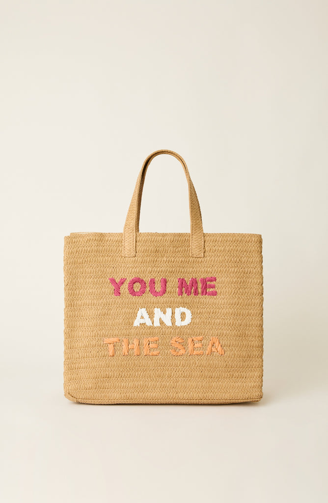 YOU ME AND THE SEA TOTE