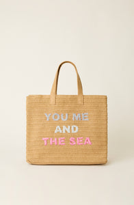YOU ME AND THE SEA TOTE