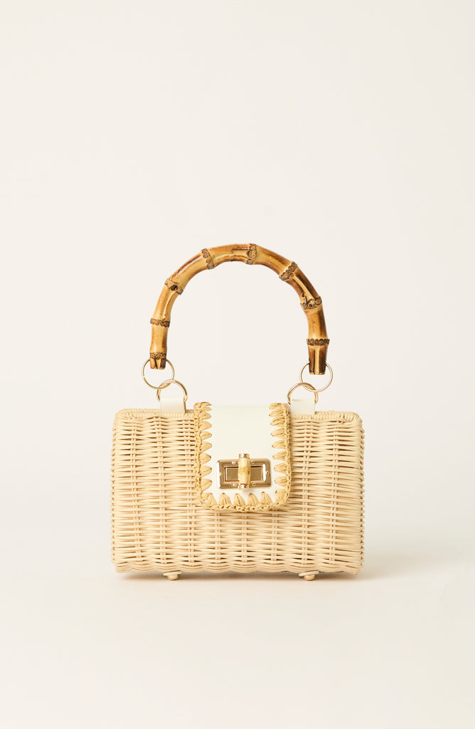 MASON BAMBOO CLUTCH