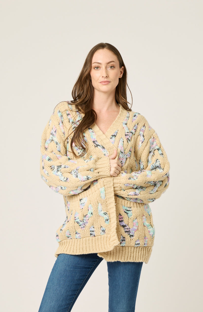 TAYLOR CABLE KNIT CARDIGAN (FINAL SALE)