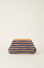 MAEVE STRIPED CLUTCH (Final sale)