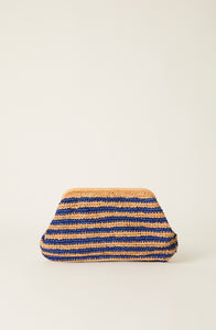 MAEVE STRIPED CLUTCH (Final sale)