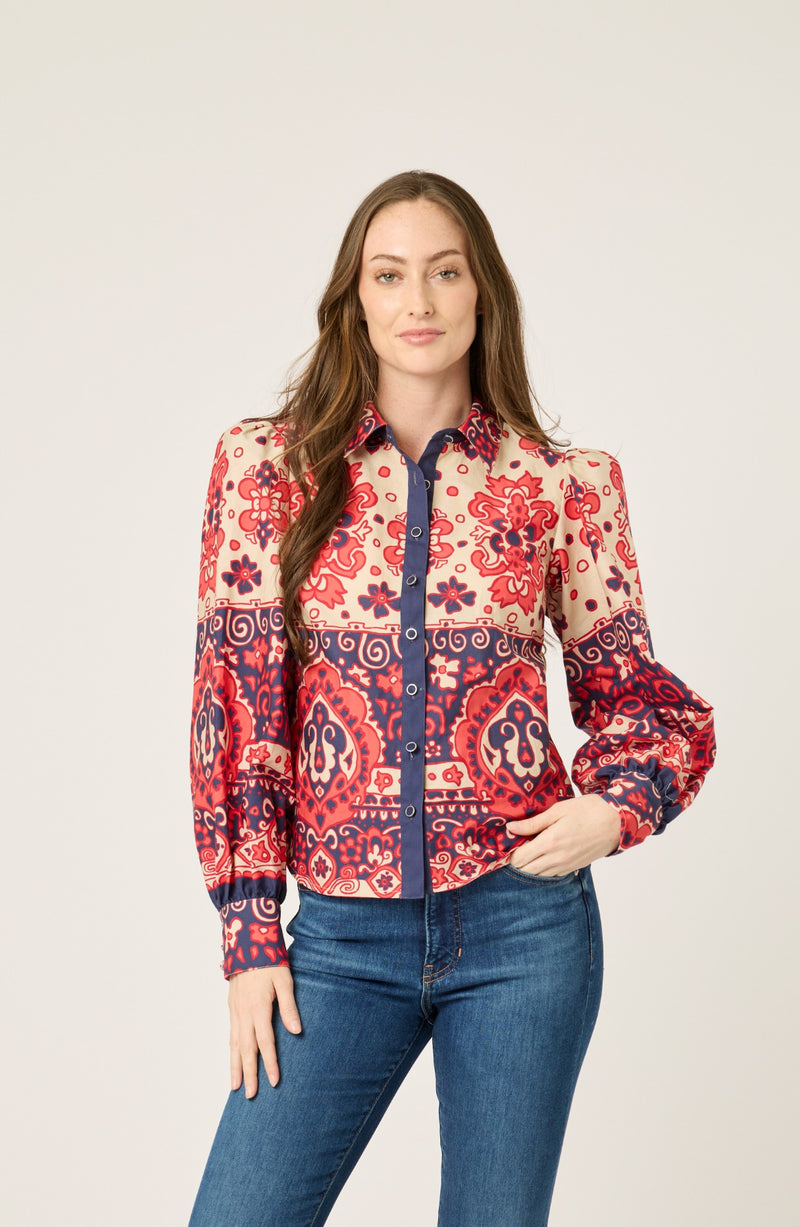 PRINTED LIANA TOP (FINAL SALE)