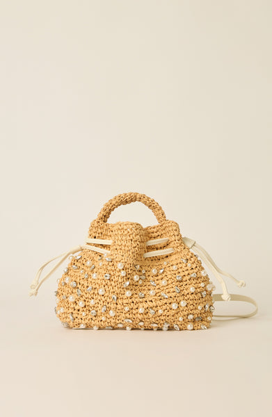 【BTB Los Angeles】Nia ミニクリスタル バケットバッグ NIA MINI CRYSTAL BUCKET – BTB Los Angeles