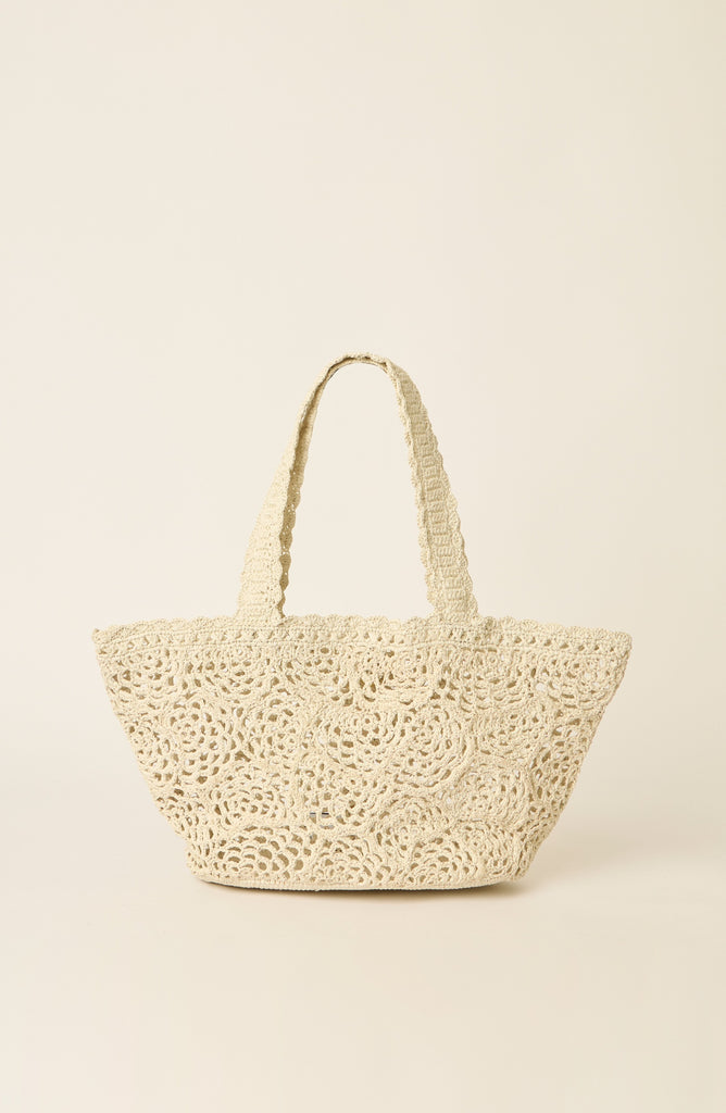 LACERA BAG WHITE O S