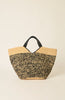 BRONSON LARGE TOTE BLACK NATURAL O S