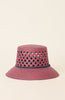 LUNA BUCKET Red Navy o s
