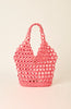 DEMI LARGE TOTE FUCHSIA O S
