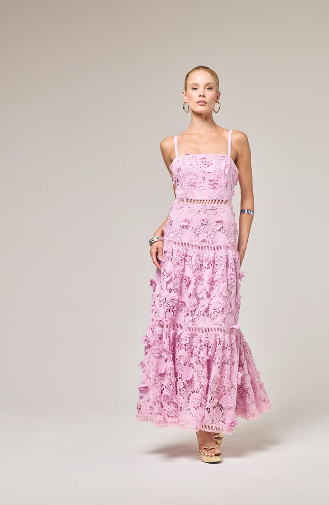 MAXINE DRESS LILAC