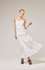 LIZ DRESS WHITE NATRUAL