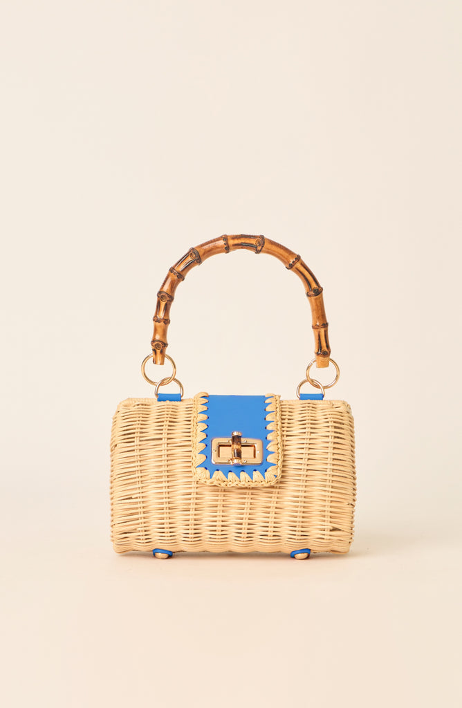 MASON BAMBOO CLUTCH CBLT