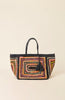 ADDISON TOTE BLACK MULTI O S