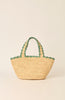 ODESA TOTE NATURAL BLUE