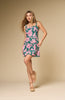 JADA DRESS EMERALD MULTI