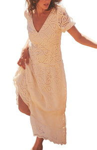 BTB Los Angeles - Freya Maxi Dress (Final Sale) - Color: White