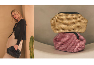 Featuring New Bags including the Yasmin Clutch in Black and the Nova clutch