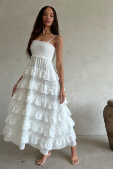  PARIS RUFFLE DRESS