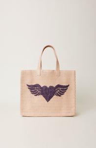HEART AND WINGS TOTE (Final Sale)