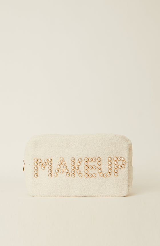 TEDDY MAKEUP COSMETIC POUCH